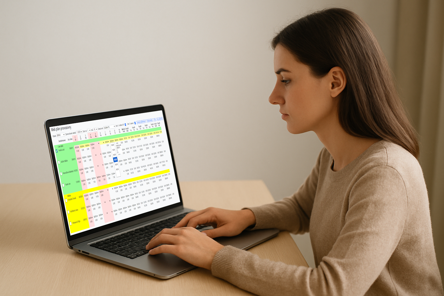 Plánování fondu a teamu
