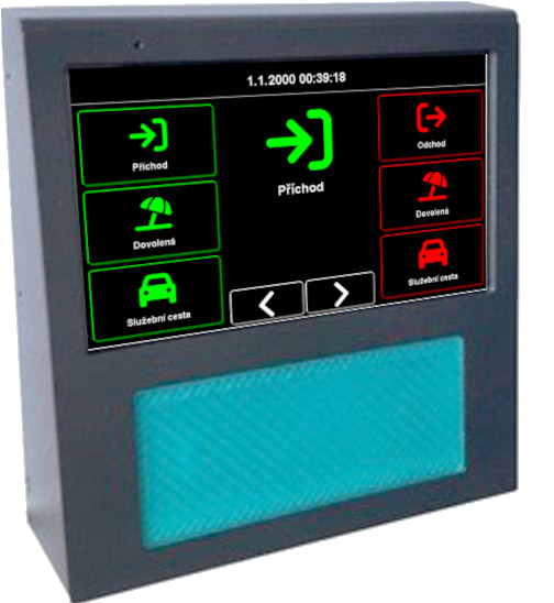 Docházkový terminál PS2 od Posysu